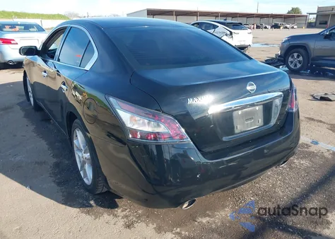 2014 Nissan Maxima 3.5 S z USA, uszkodzony, nr VIN 1N4AA5AP3EC451400